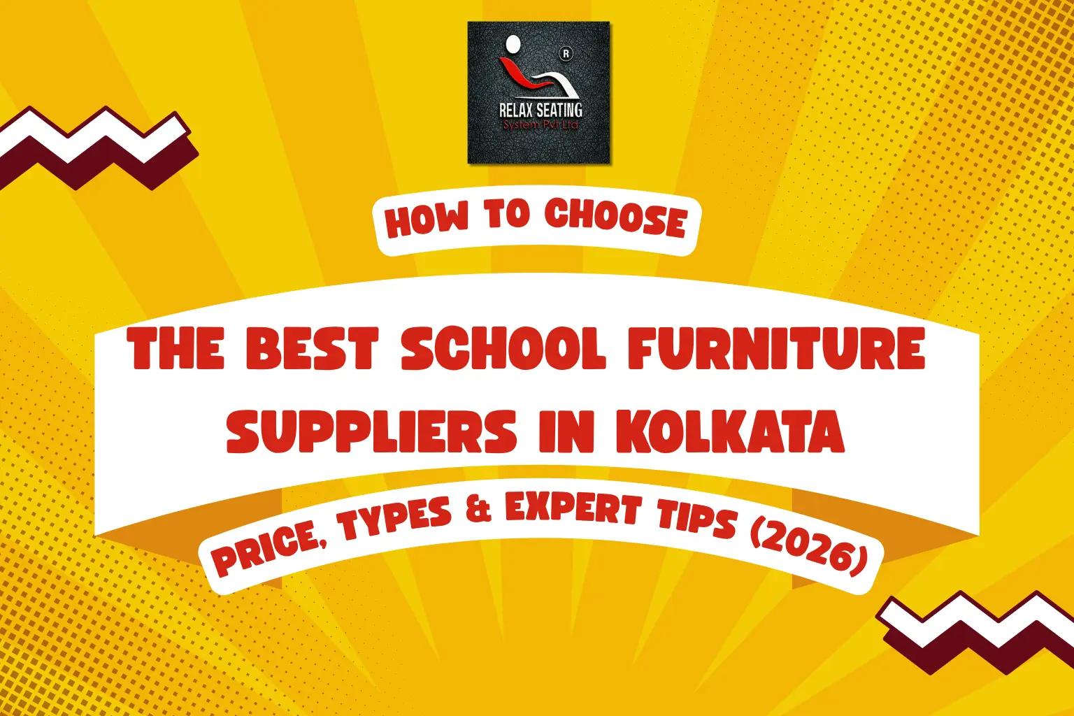 School Furniture Suppliers in Kolkata - Relax Seating System