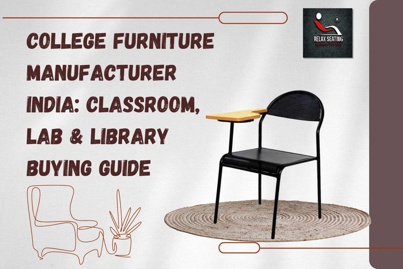 College Furniture Manufacturer India - Relax Seating System