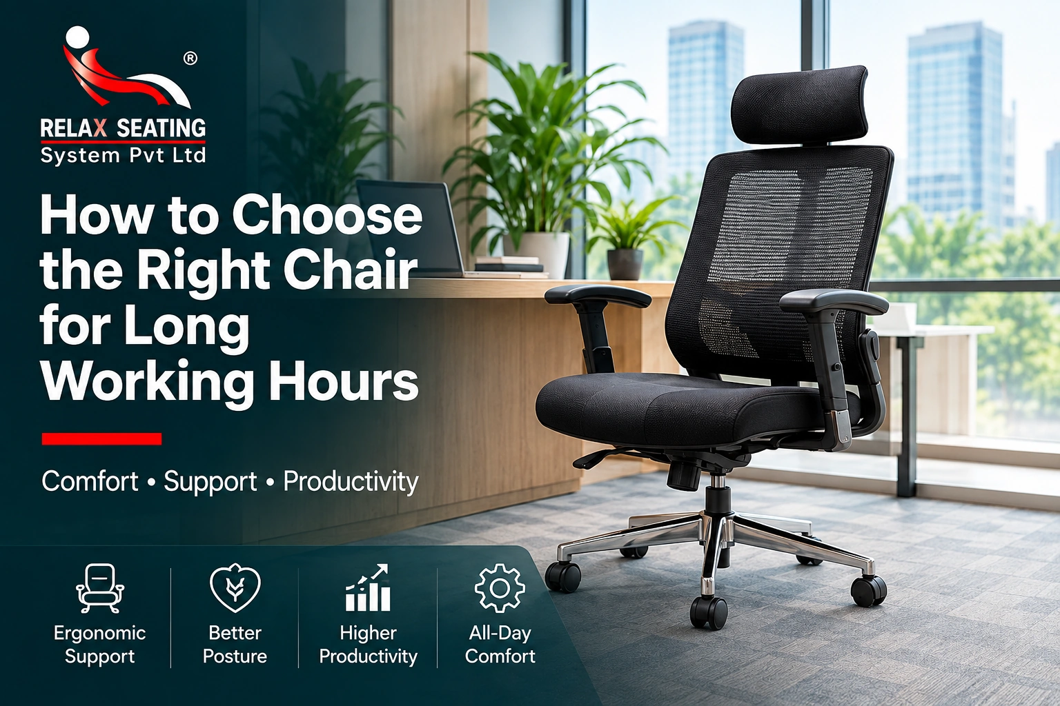 How to Choose the Right Chair for Long Working Hours