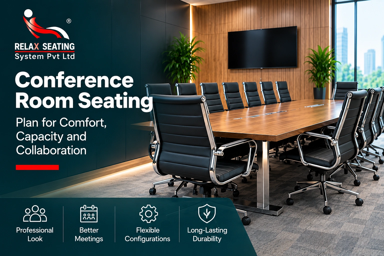 Conference Room Seating: How to Plan Comfort and Capacity