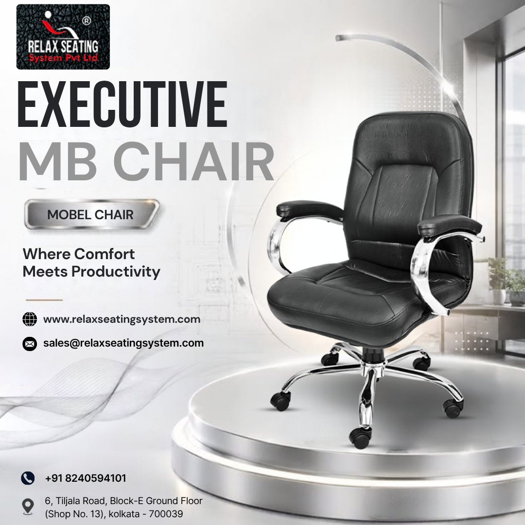 Executive Office Chair in Kolkata – Premium Comfort for Professional Workspaces